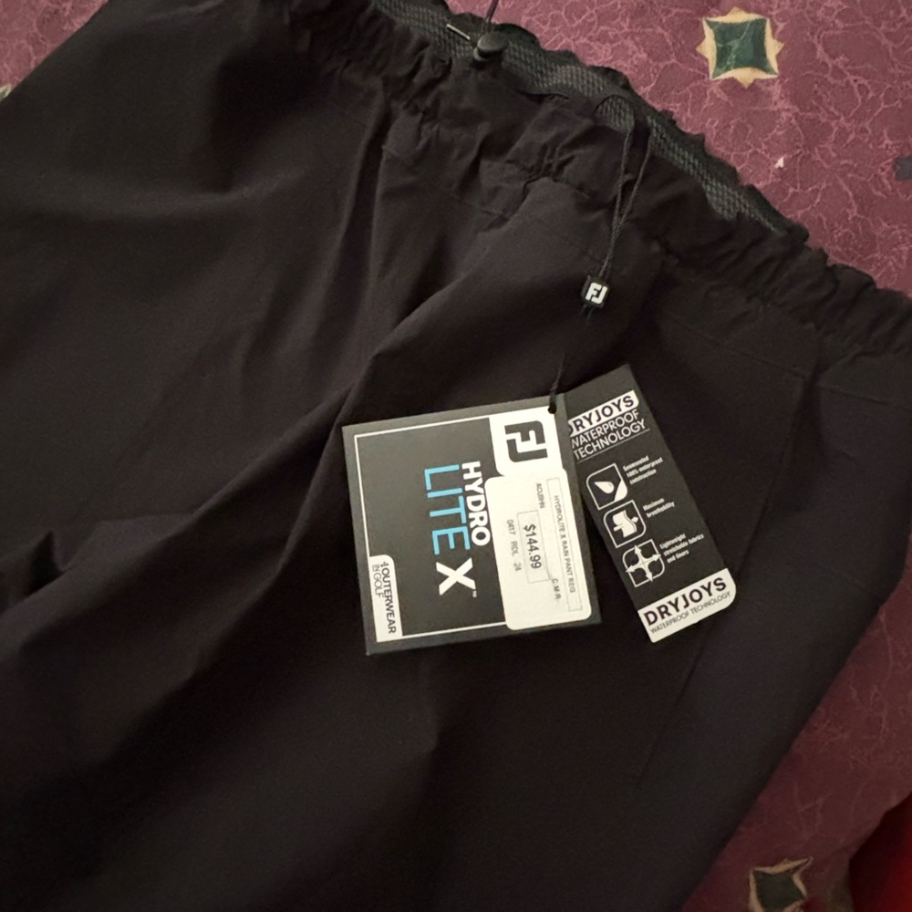 FootJoy HydroLite X Black Pants